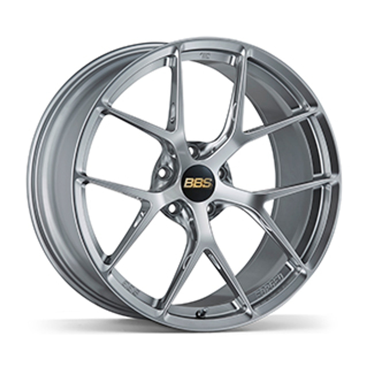 BBS RE-V7 20x9.5 5x112 ET15 Gloss Diamond Silver Wheel 82mm PFS/Clip Required | REV7062DS