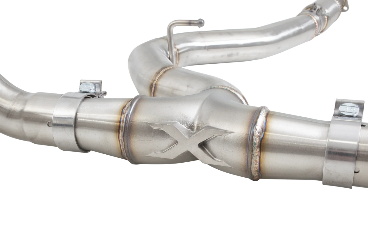XForce [22-26 WRX] 304 Stainless Steel 3" Varex Valved Cat-Back Exhaust System