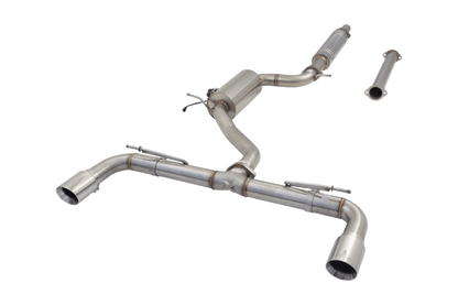 X Force VW Golf GTI MK 7 To 8 Cat Back Exhaust System With Varex Valved Muffler | ESVW10VKCS