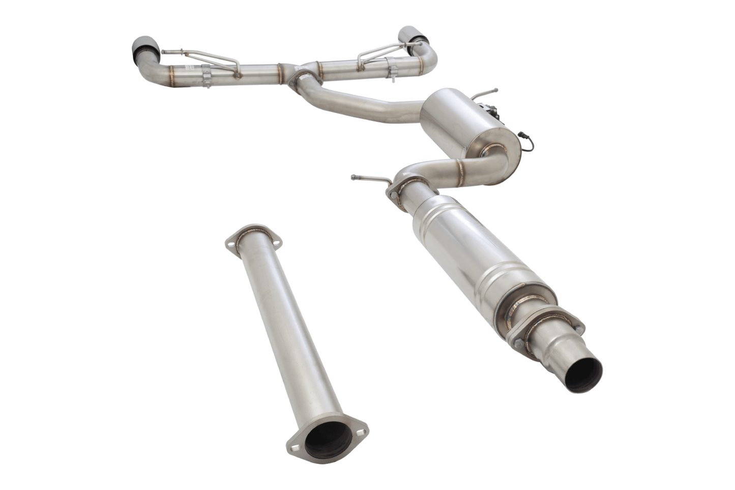 X Force VW Golf GTI MK 7 To 8 Cat Back Exhaust System With Varex Valved Muffler | ESVW10VKCS