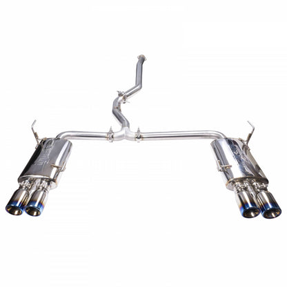 Injen 15-21 Subaru WRX/STI Cat Back Exhaust w/ Quad Titanium Tips | SES1207TT