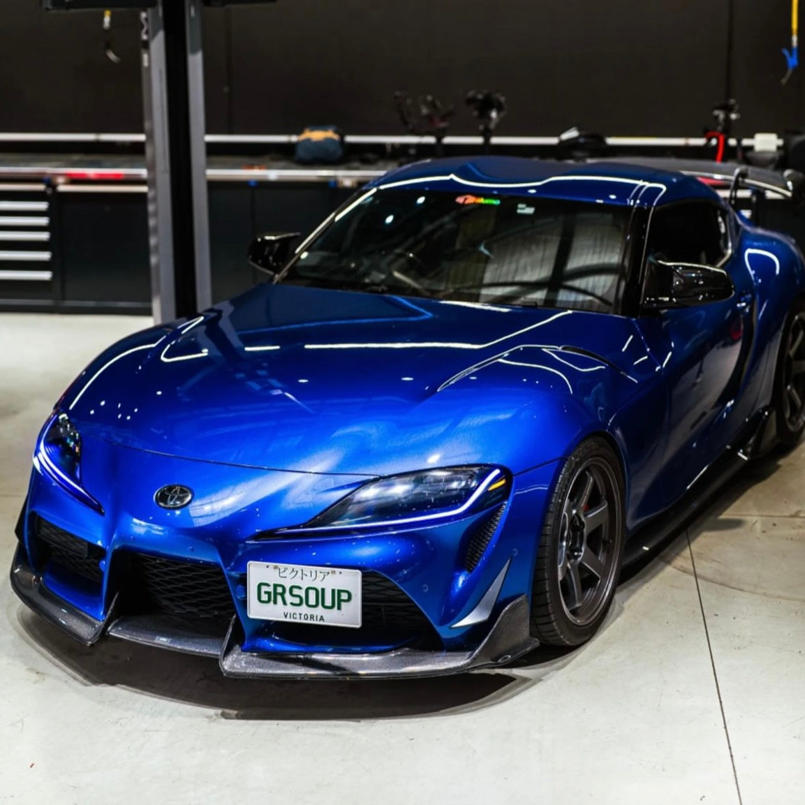 OEM+ Designs [19-26 GR Supra A90/A91] Front Bumper Canards