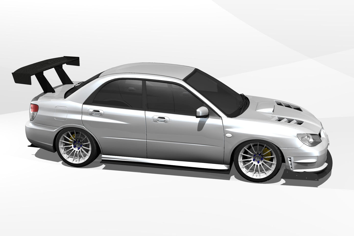 Epsilon+ [01-07 Impreza GD] GT Wing
