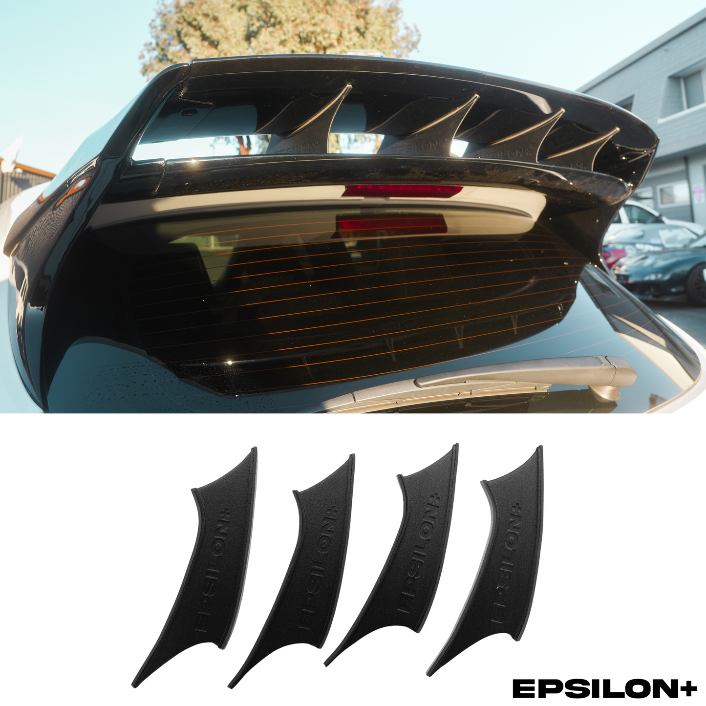 Epsilon+ [23-26 GR COROLLA E210] WRC Wing Strakes V2