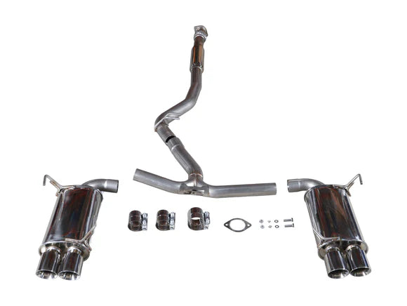 GrimmSpeed [15–21 WRX/STI] “Gentleman’s Exhaust” V2 Catback System – Resonated