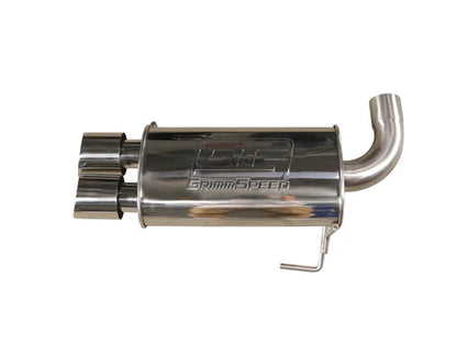GrimmSpeed [22-26 WRX] Gentleman's Catback Exhaust - Resonated