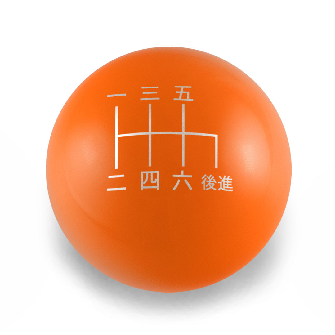 Billetworkz Weighted Shift Knob - 6-Speed Japanese Engraving for Subaru
