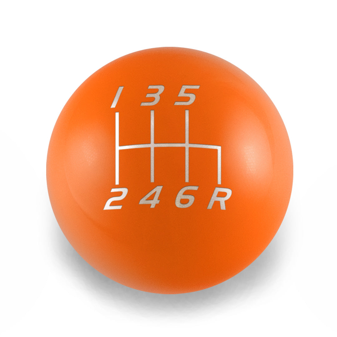 Billetworkz Weighted Shift Knob - 6-Speed Velocity Engraving for Subaru