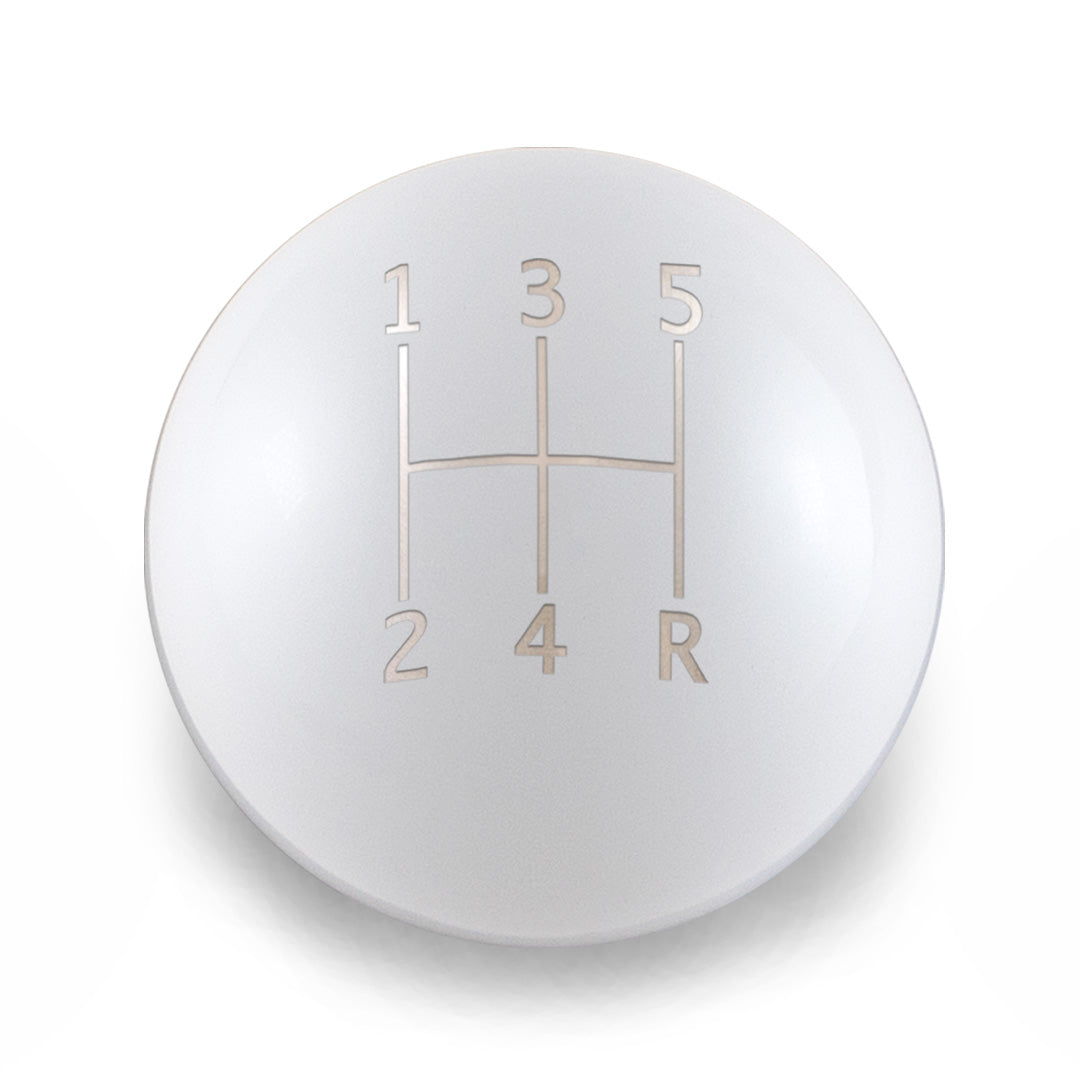 Billetworkz Weighted Shift Knob -  5-Speed Standard Engraving for Subaru