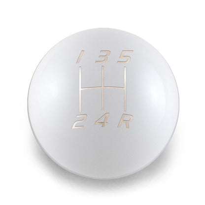Billetworkz Weighted Shift Knob - 5 Speed Velocity Engraving - Subaru WRX