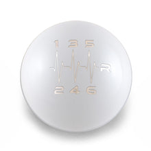 Billetworkz Weighted Shift Knob - 6 Speed Heartbeat Engraving for Subaru