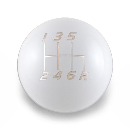 Billetworkz Weighted Shift Knob - 6-Speed Velocity Engraving for Subaru