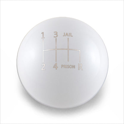 Billetworkz Weighted Shift Knob - 6-Speed Jail-Prison - Subaru