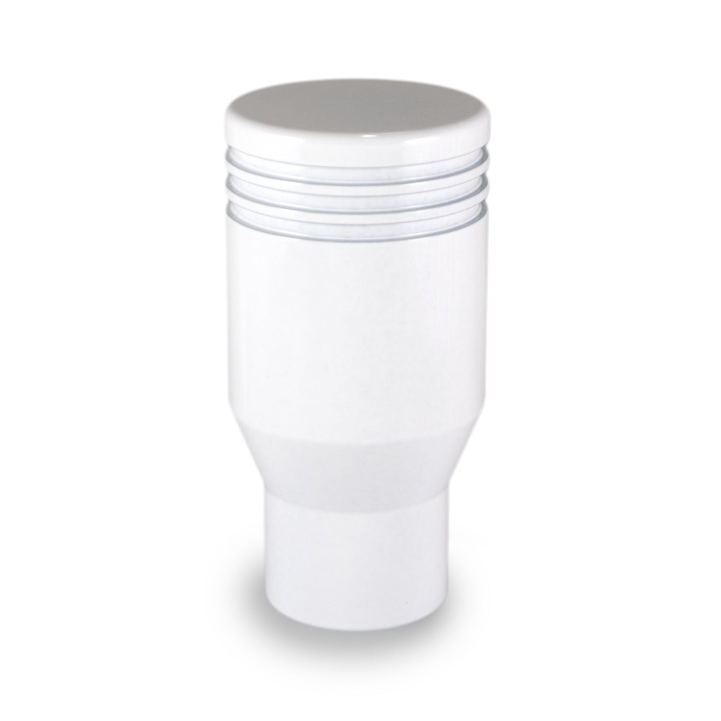 Billetworkz Automatic Shifter - Gloss White - Fits Subaru CVT: WRX (15–21), Crosstrek (13–23), Forester (14–18), Impreza (12–23), Legacy/Outback (10–14)