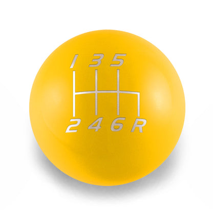 Billetworkz Weighted Shift Knob - 6-Speed Velocity Engraving for Subaru