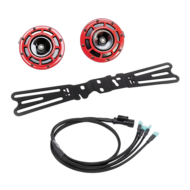 Grimmspeed [02-21 WRX/STI] Hella Horn Kit with Mounting Bracket + Wiring Harness