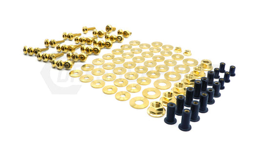 Dress Up Bolts 16-21 Civic Si Stage 3 Titanium Hardware Engine Bay Kit (Gold) | HON-058-Ti-GLD