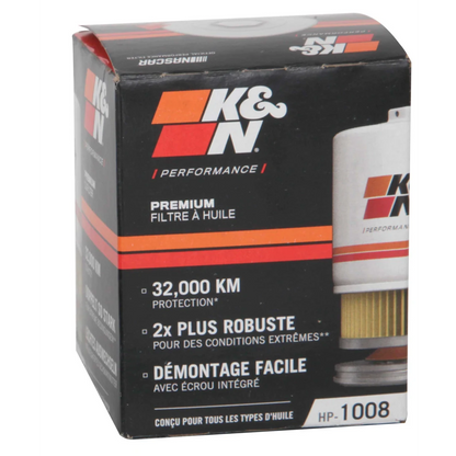 K&N 03-07 Mitsubishi Lancer Wrench-Off Oil Filer | HP-1008