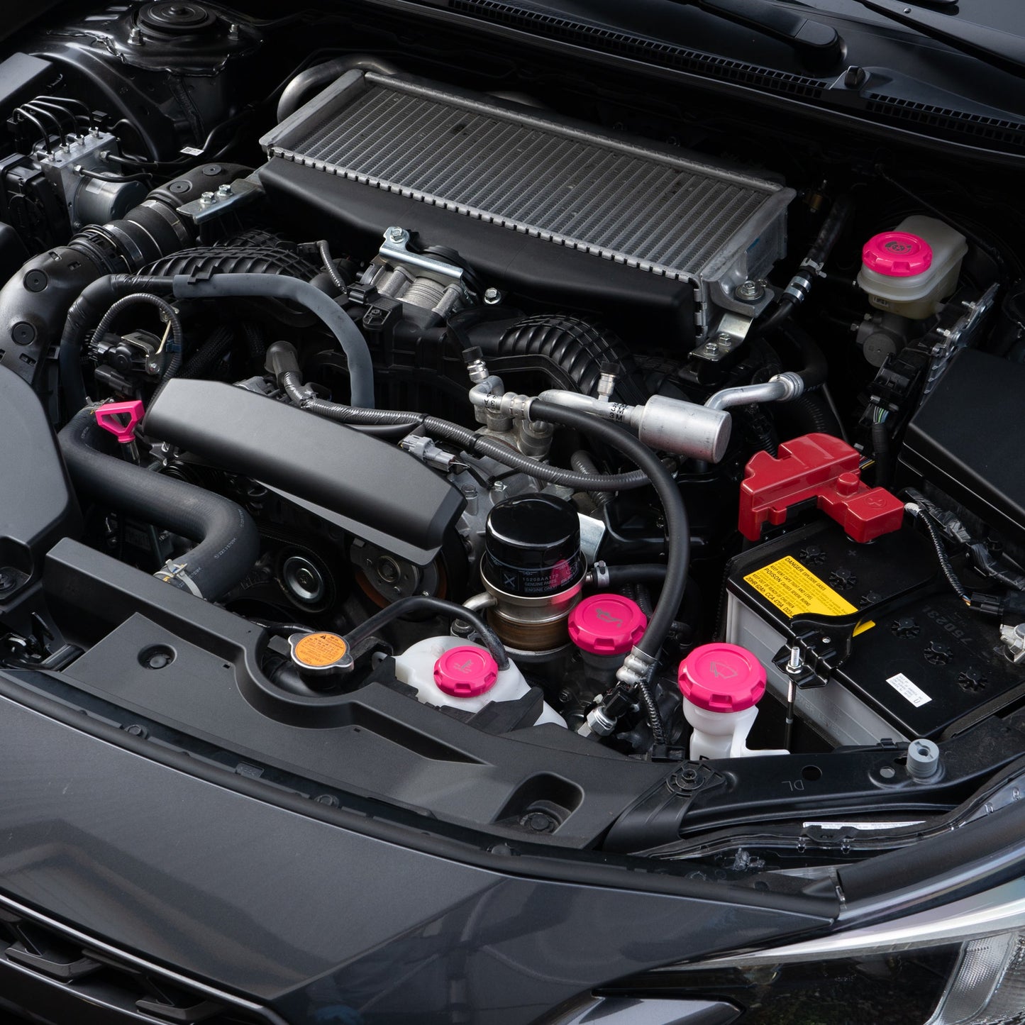 Billetworkz Engine Bay Caps - BRZ/FRS/86 2013-2021 & 2022+