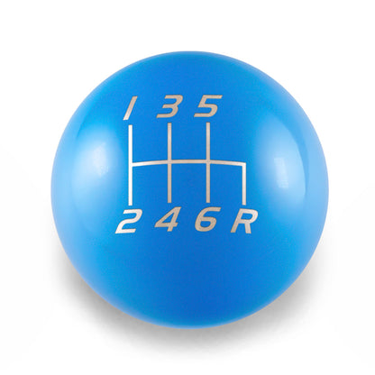Billetworkz Weighted Shift Knob - 6-Speed Velocity Engraving for Subaru