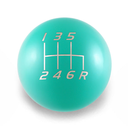 Billetworkz Weighted Shift Knob - 6-Speed Velocity Engraving for Subaru
