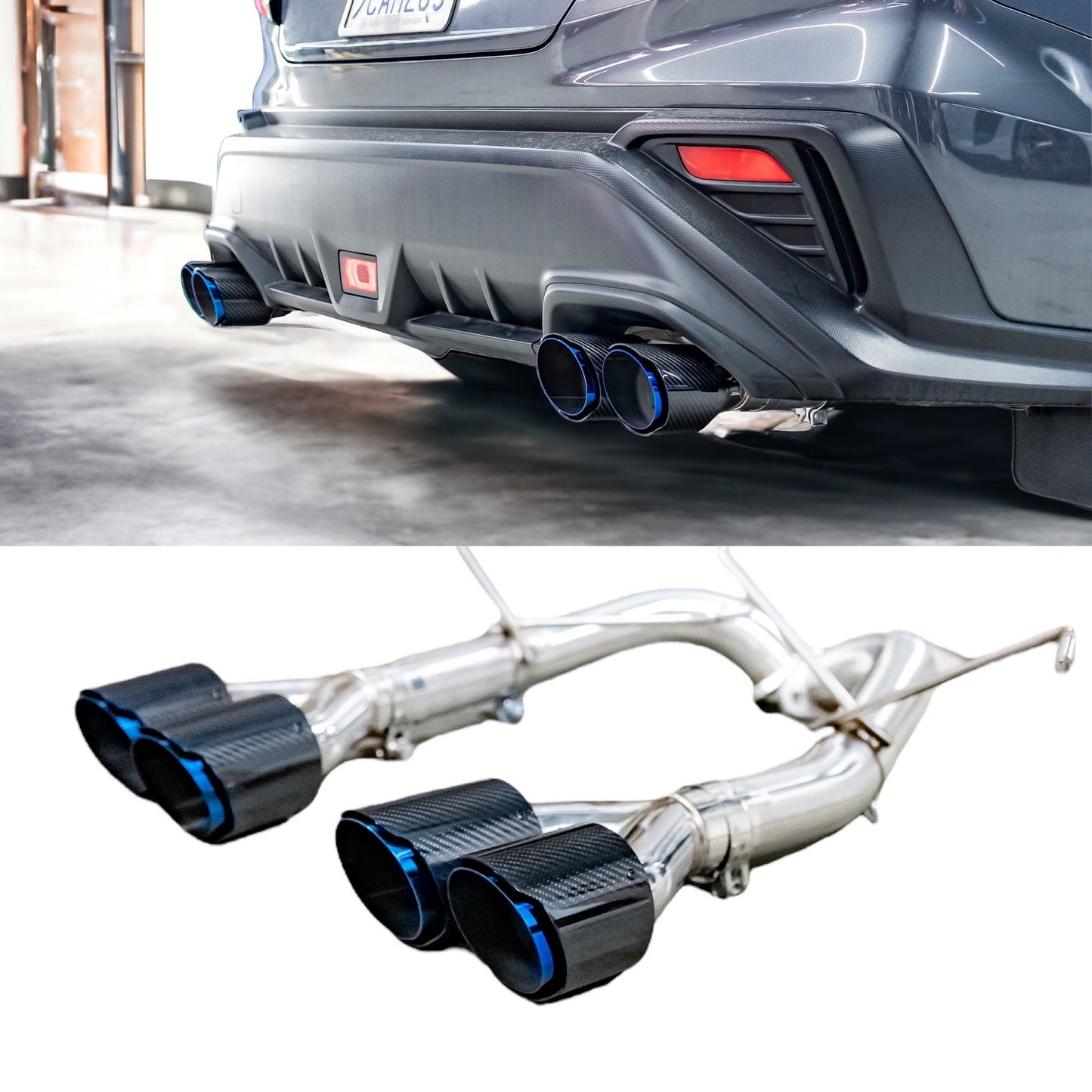 AeroflowDynamics 2022-2024 Subaru WRX VB 4" Axle Back Exhaust