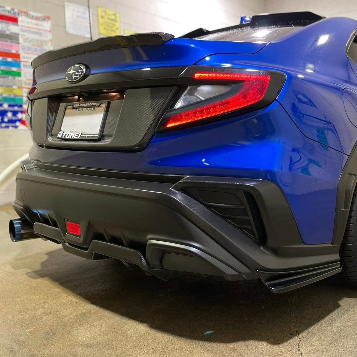 OEM+ Designs [22-26 WRX] Exhaust Cover