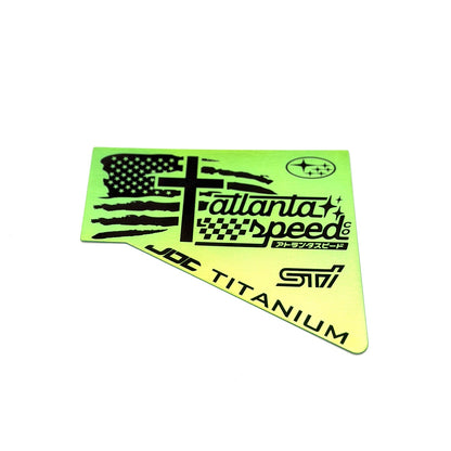 JDC Titanium Fuse Box Cover (08-21 WRX/STi)