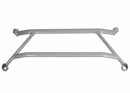 Whiteline 08-14 WRX/STI Front Lower Four Point Brace Silver | KSB723