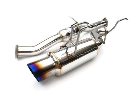 Invidia 97-01 Prelude Q300 Titanium Rolled Tip Cat-back Exhaust | HS97HP1GNT