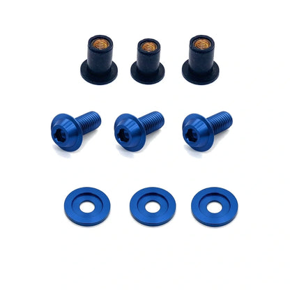 JDC Titanium A/C Service Valve Cover Kit (Honda S2000)