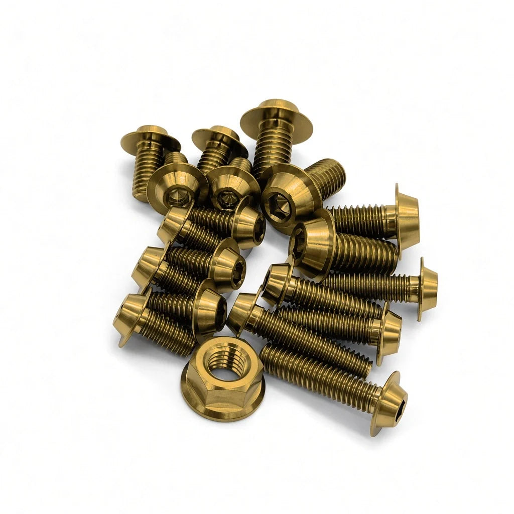 JDC Titanium ECU Area Hardware Replacement Kit (Evo X)