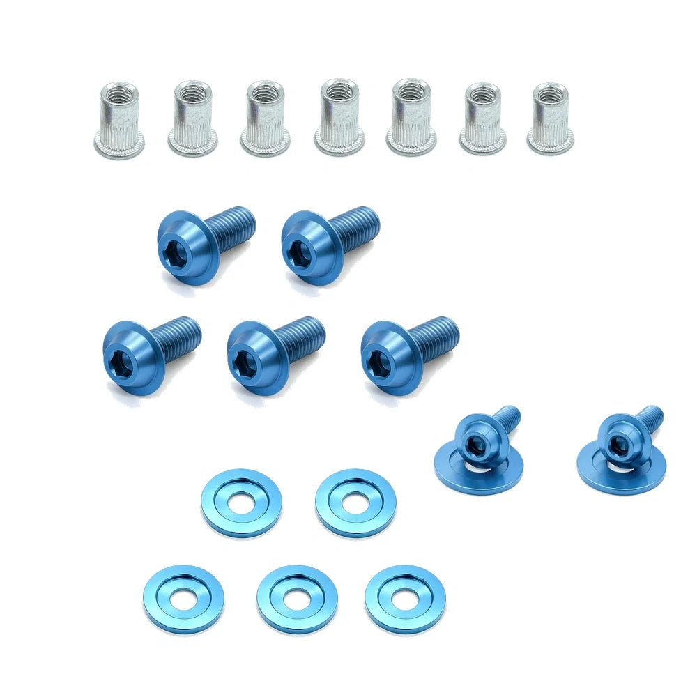 JDC Titanium Front Bumper Support Hardware (13-21 FRS/BRZ/86)