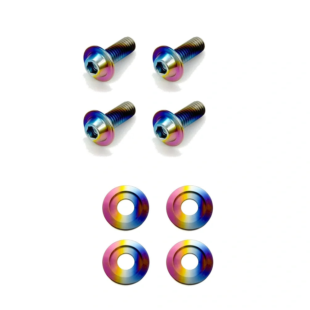 JDC Titanium Headlight Hardware Kit (Evo 8/9)