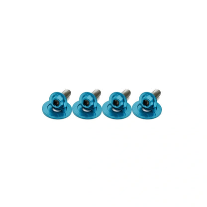 JDC Titanium Hood Bracket Bolt Replacement Kit (Evo 8/9/X)