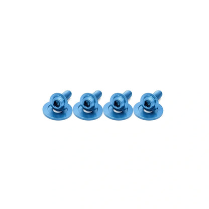 JDC Titanium Hood Bracket Bolt Replacement Kit (Evo 8/9/X)