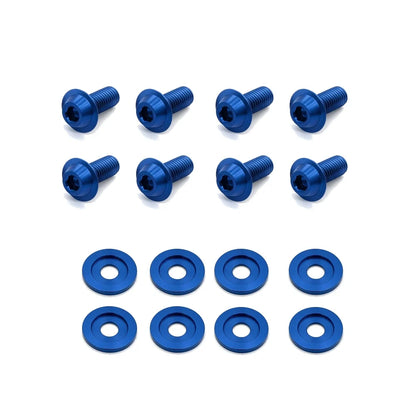 JDC Titanium Hood Bracket Hardware Kit (Honda S2000)