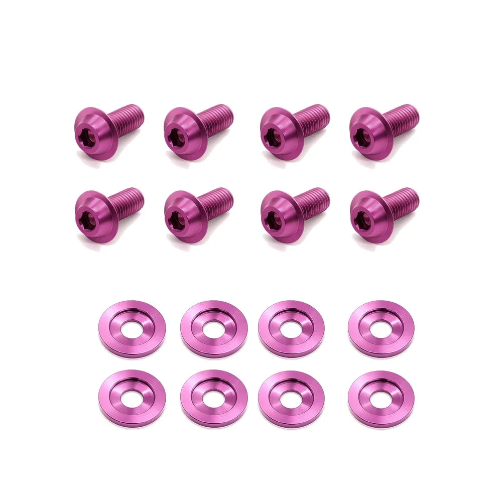 JDC Titanium Hood Bracket Hardware Kit (Honda S2000)