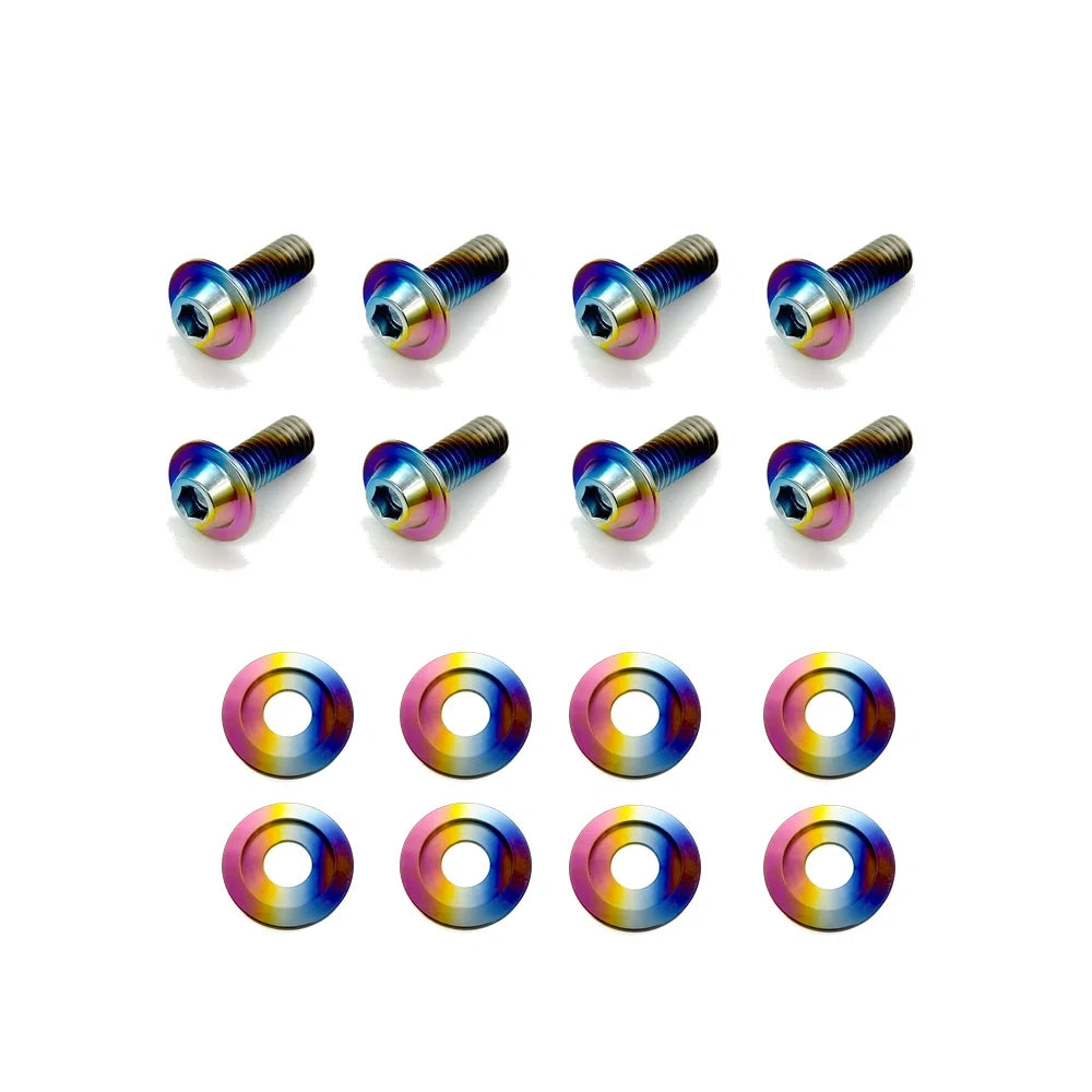 JDC Titanium Hood Bracket Hardware Kit (Honda S2000)