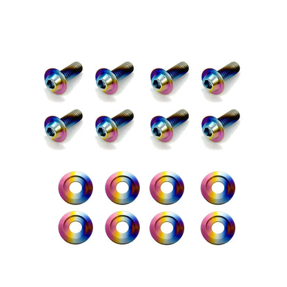 JDC Titanium Hood Bracket Hardware Kit (Honda S2000)
