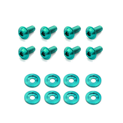 JDC Titanium Hood Bracket Hardware Kit (Honda S2000)