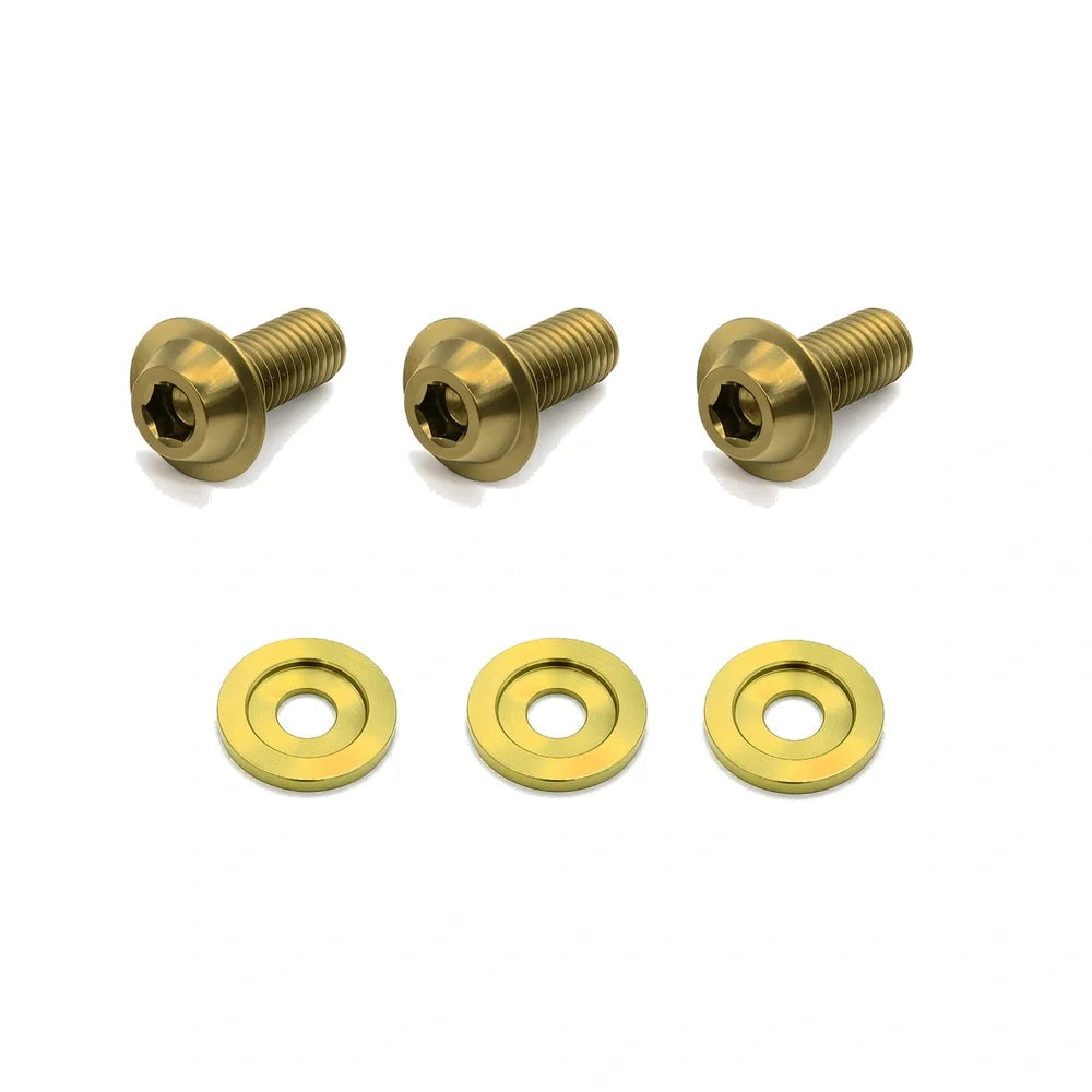 JDC Titanium Power Steering Reservoir Bolts (Nissan 370Z)