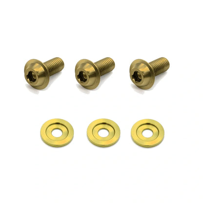 JDC Titanium Power Steering Reservoir Bolts (Nissan 370Z)