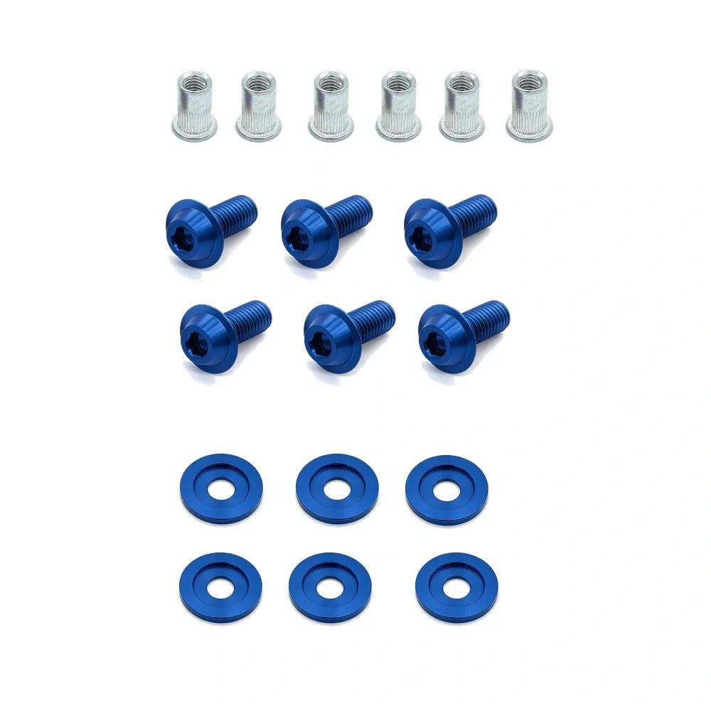 JDC Titanium Radiator Cooling Plastic Clip Replacement Kit (370Z)