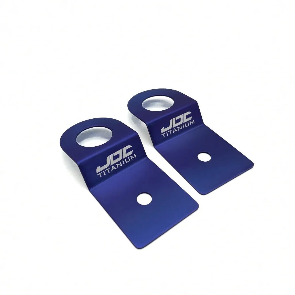 JDC Titanium Radiator Stay Bracket Set (08-21 WRX/STI)