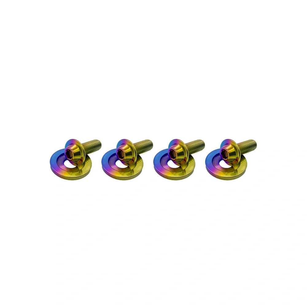 JDC Titanium Trunk Bracket Hardware Kit (Evo 7/8/9)
