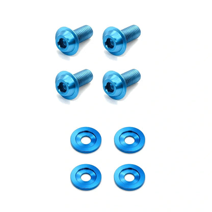 JDC Titanium Trunk Mounting Bracket Hardware (2023+ FL5 Civic Type R)