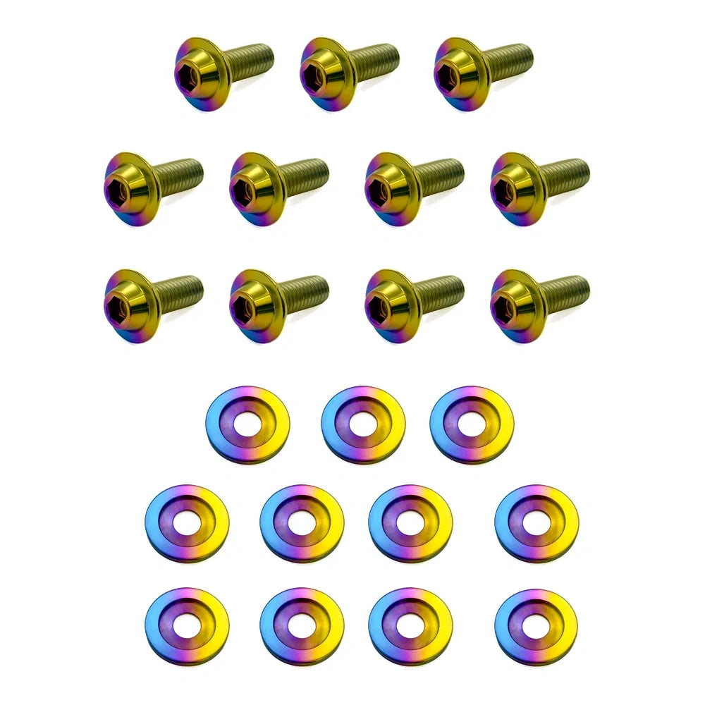 JDC Titanium Valve Cover Hardware Kit (NA Miata)