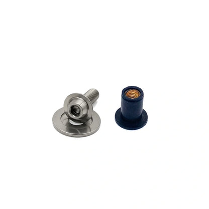 JDC Titanium Washer Fluid Pop Clip Replacement Hardware (2023+ FL5 Civic Type R)