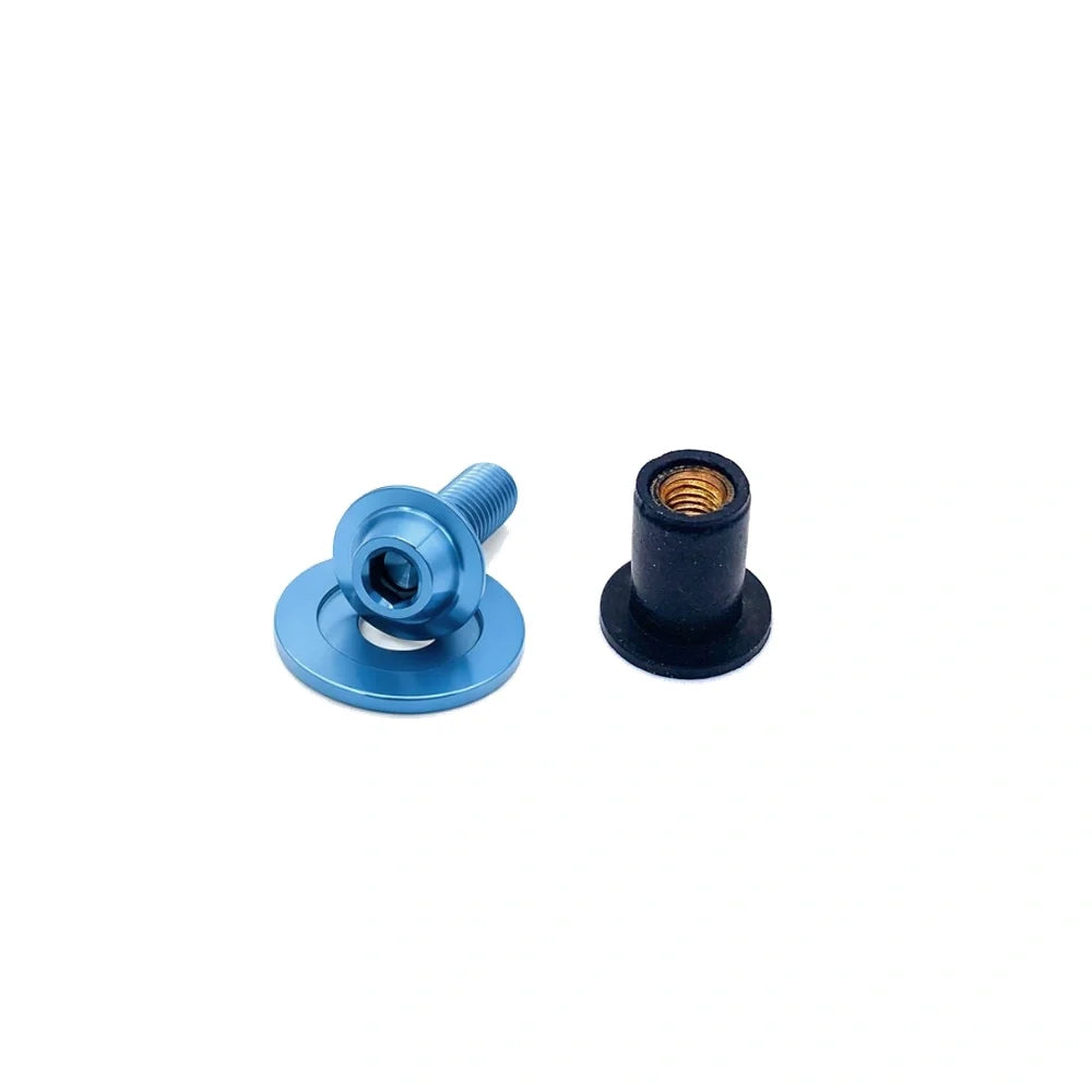 JDC Titanium Washer Fluid Pop Clip Replacement Hardware (2023+ FL5 Civic Type R)